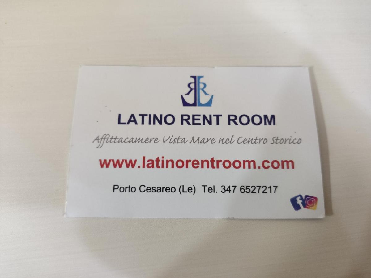 Latino Rent Room B&B Vista Mare ปอร์โตเชซาเรโอ ภายนอก รูปภาพ